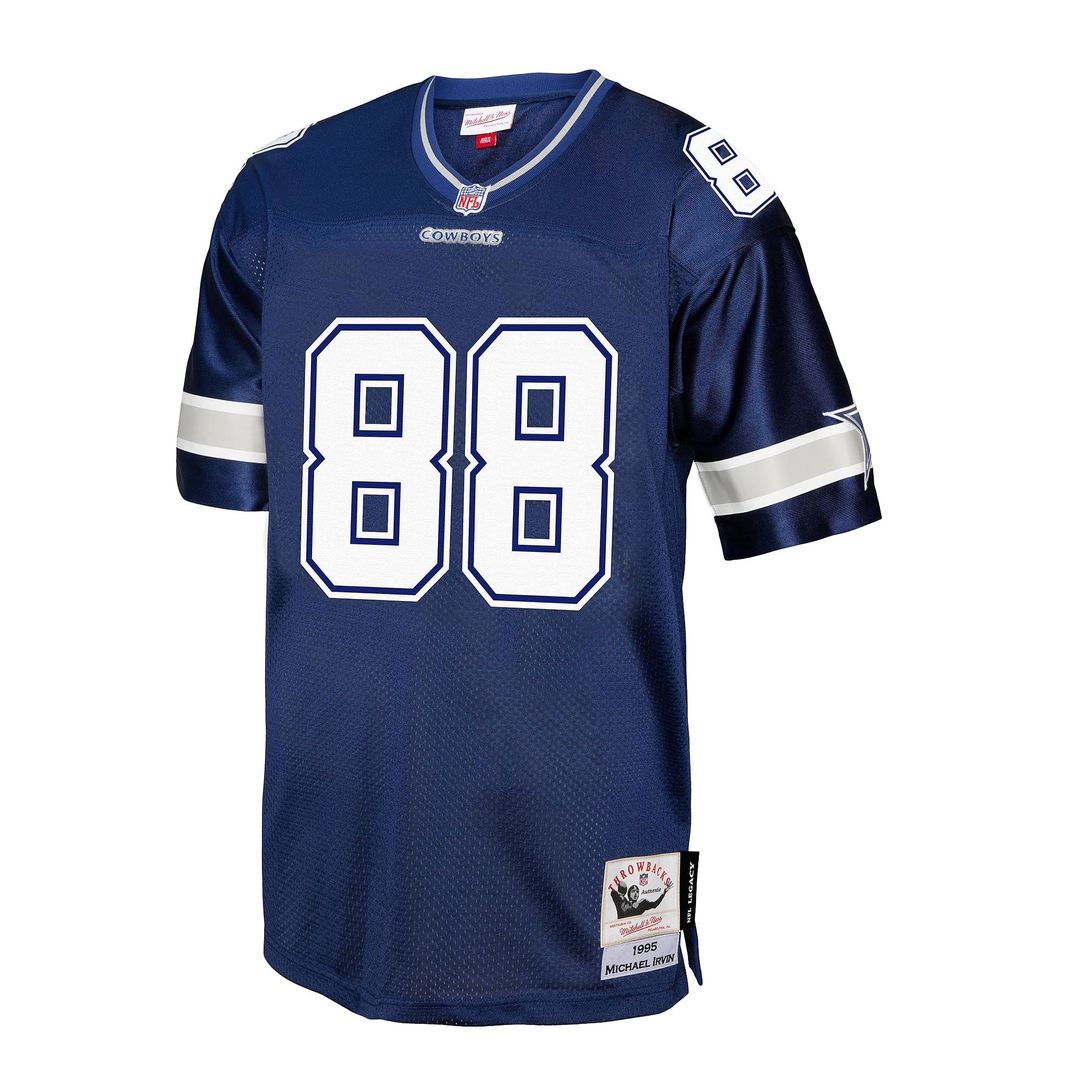 Men's Dallas Cowboys Michael Irvin Navy Legacy Replica NFL Football Jersey - view 2