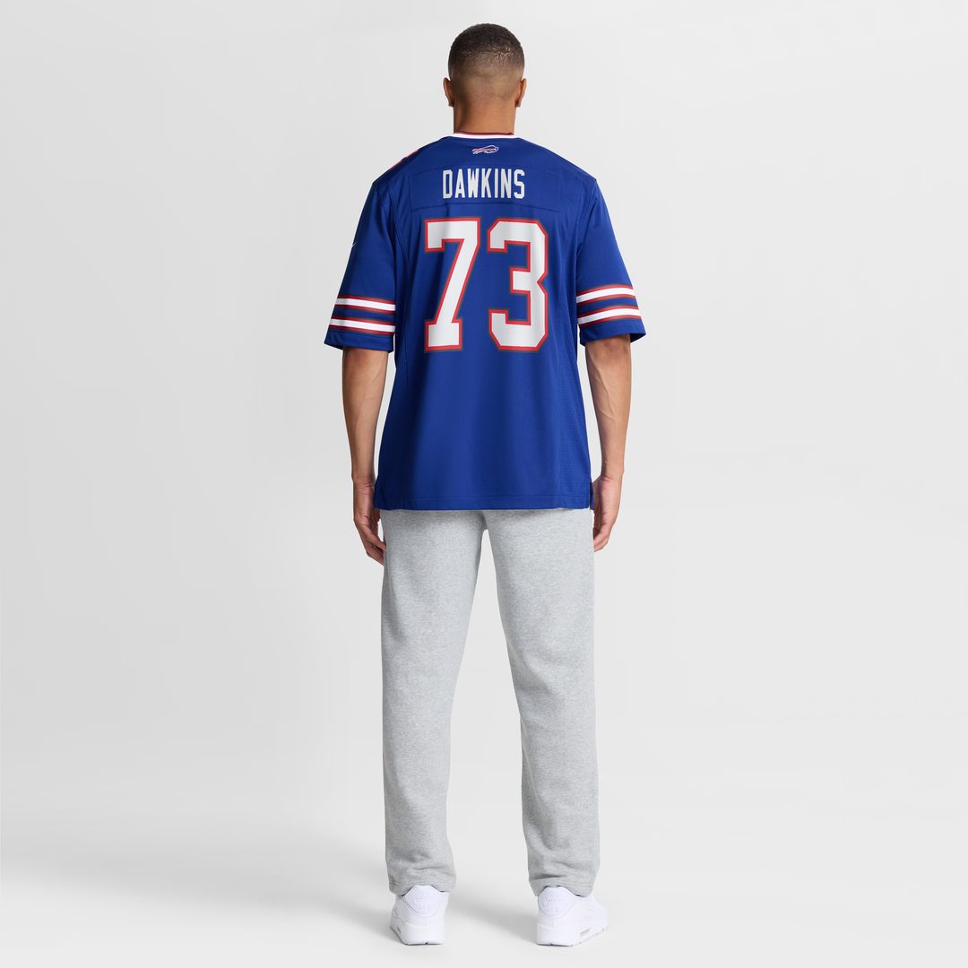 Men's Buffalo Bills Dion Dawkins Royal Game NFL Football Jersey - view 8