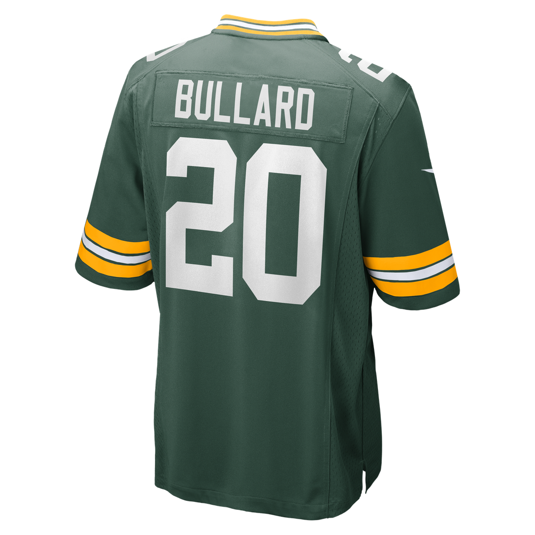 Men's Green Bay Packers Javon Bullard Green Game NFL Football Jersey - view 3