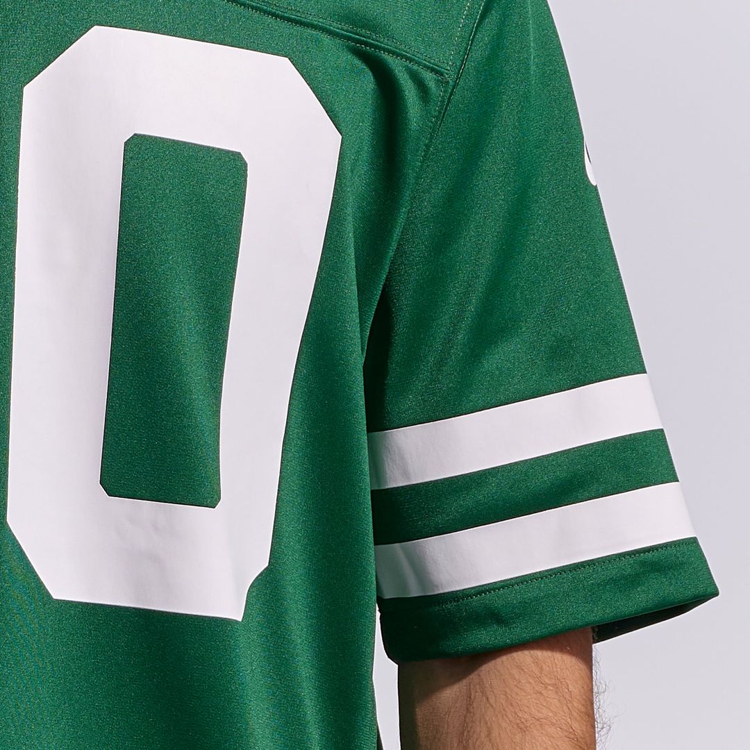 Men's New York Jets Breece Hall Legacy Black Alternate Game NFL Football Jersey - view 25