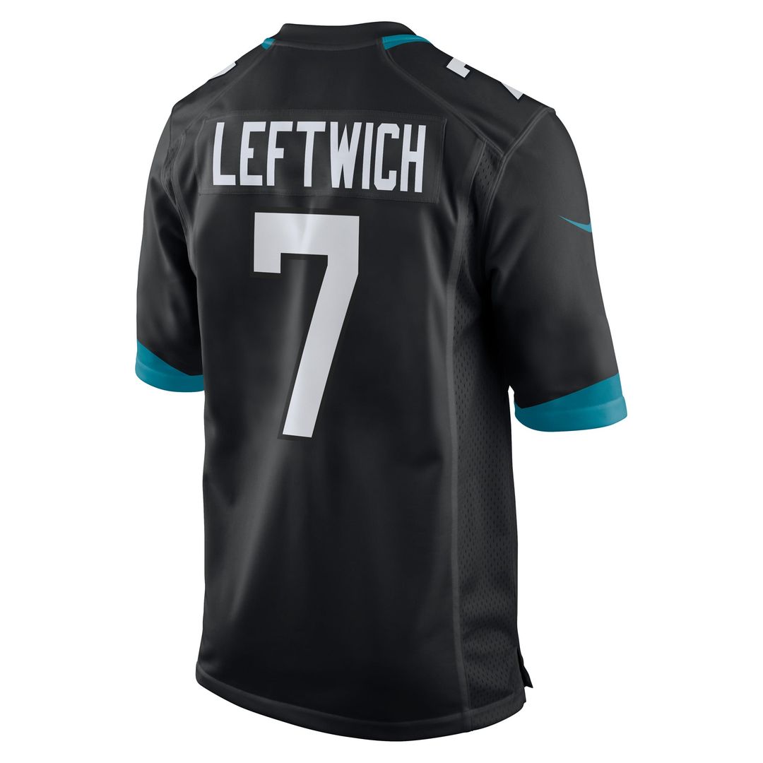 Men's Jacksonville Jaguars Byron Leftwich Teal Retired Player Game NFL Football Jersey - view 19