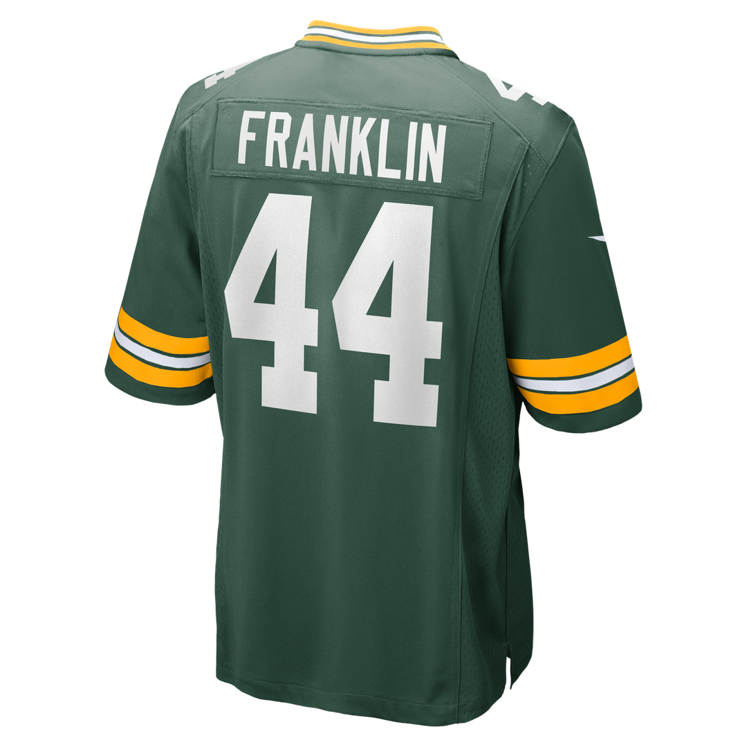 Men's Green Bay Packers Zaire Franklin Green Game NFL Football Jersey - view 3