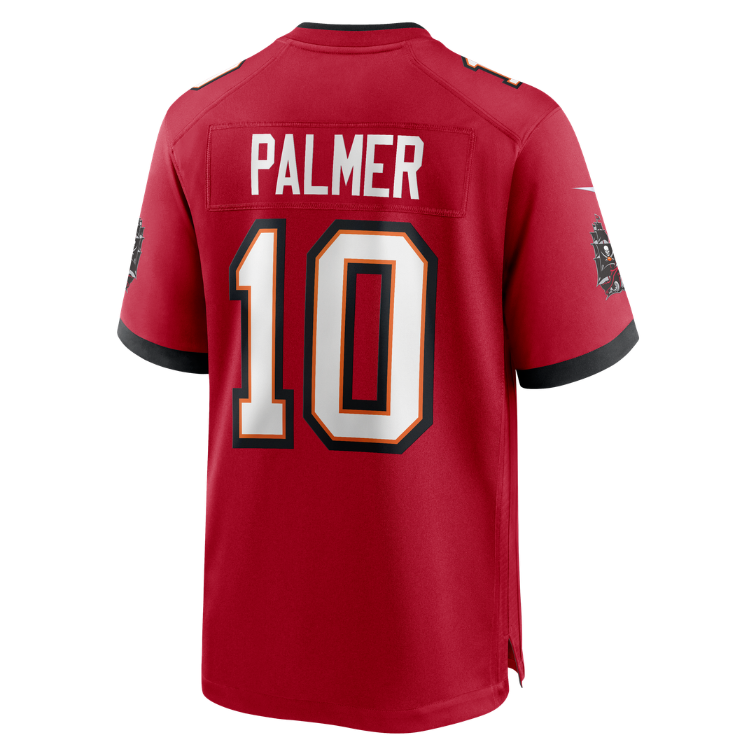 Men's Tampa Bay Buccaneers Trey Palmer Red Game NFL Football Jersey - view 3