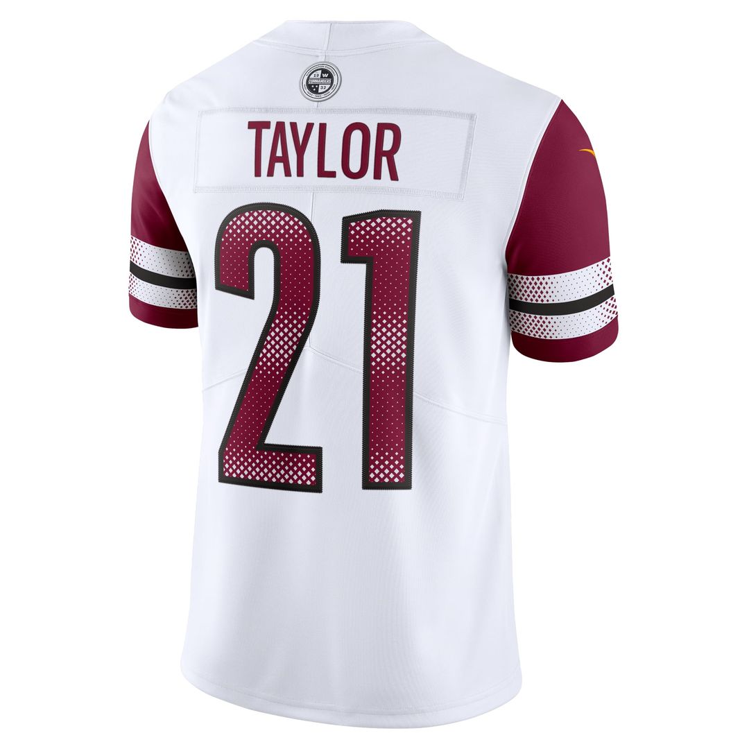 Men's Washington Commanders Sean Taylor White 2022 Retired Player Limited NFL Football Jersey - view 3