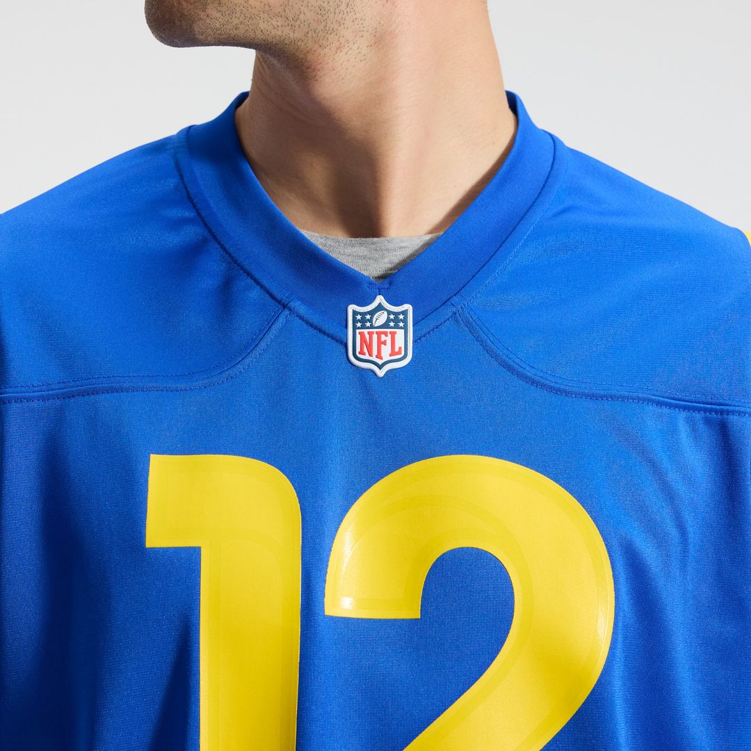 Men's Los Angeles Rams Puka Nacua Classic Sol Game NFL Football Jersey - view 16