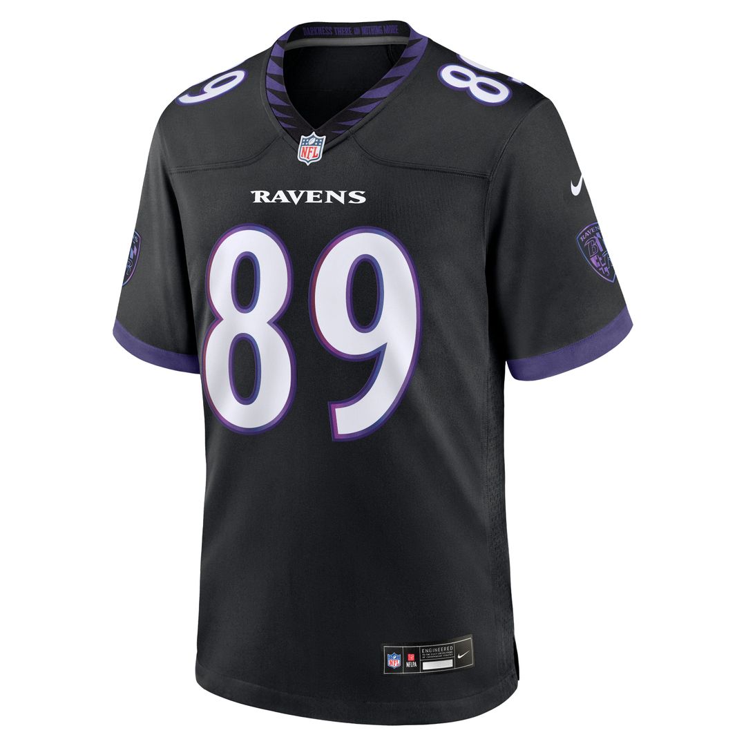 Men's Baltimore Ravens Mark Andrews Black Alternate Game NFL Football Jersey - view 5