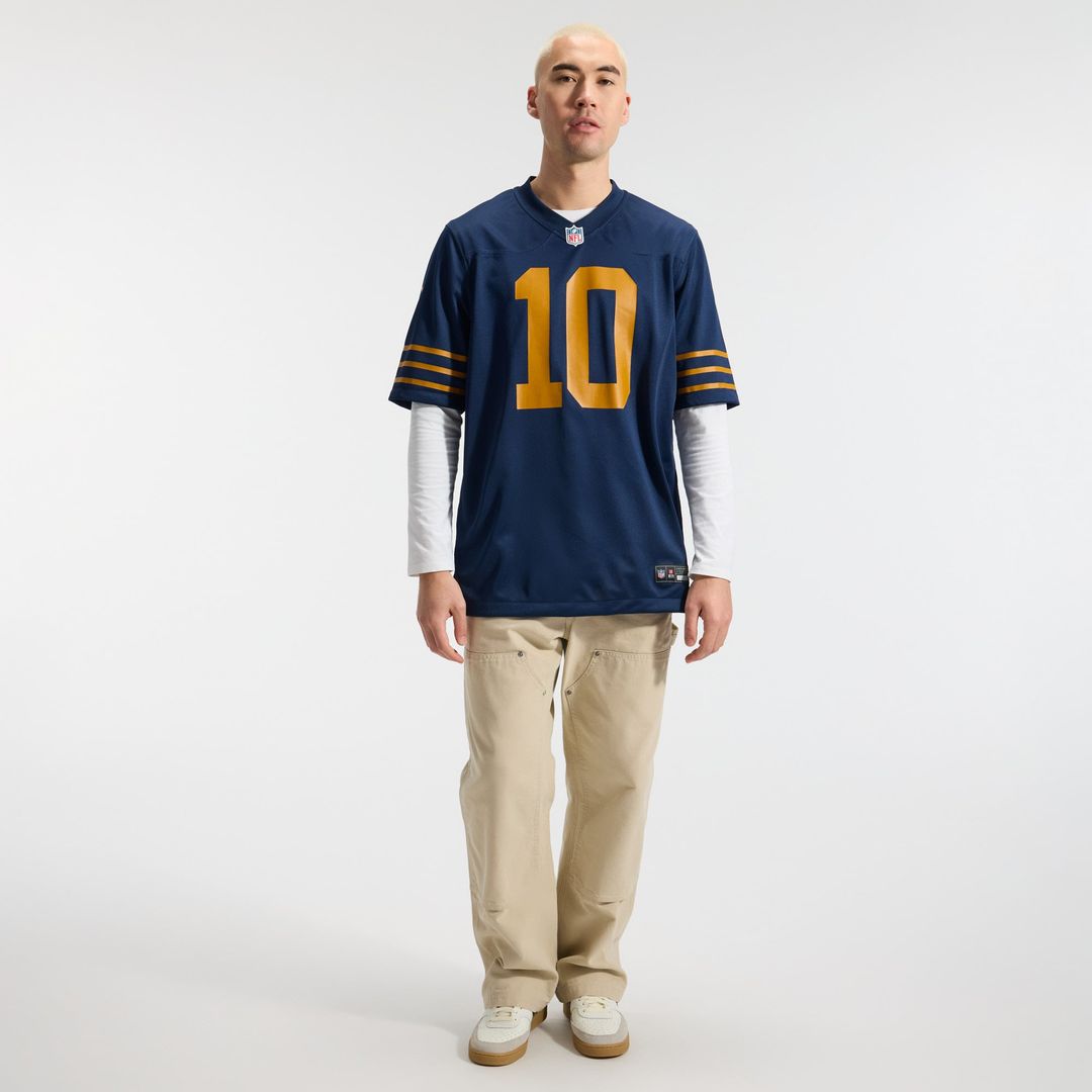Men's Green Bay Packers Jordan Love Green Player Game NFL Football Jersey - view 33