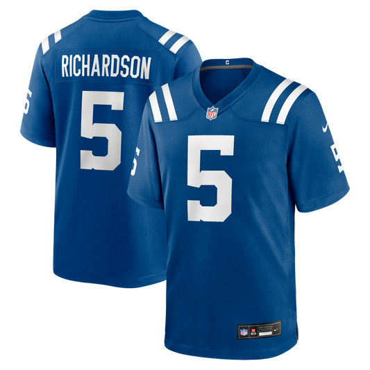 Men's Indianapolis Colts Anthony Richardson Royal Game NFL Football Jersey - view 1