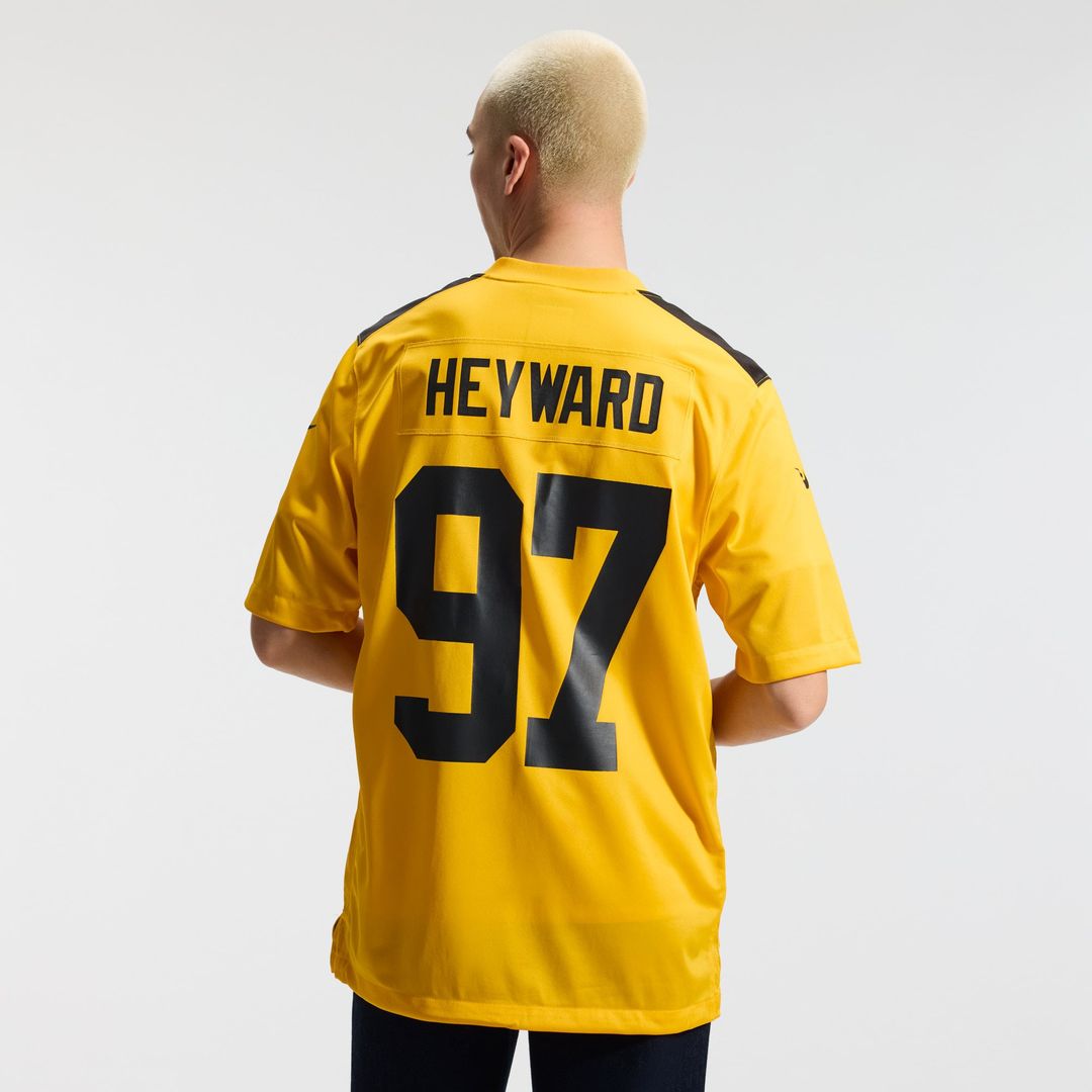Men's Pittsburgh Steelers Cameron Heyward Black Game NFL Football Jersey - view 20