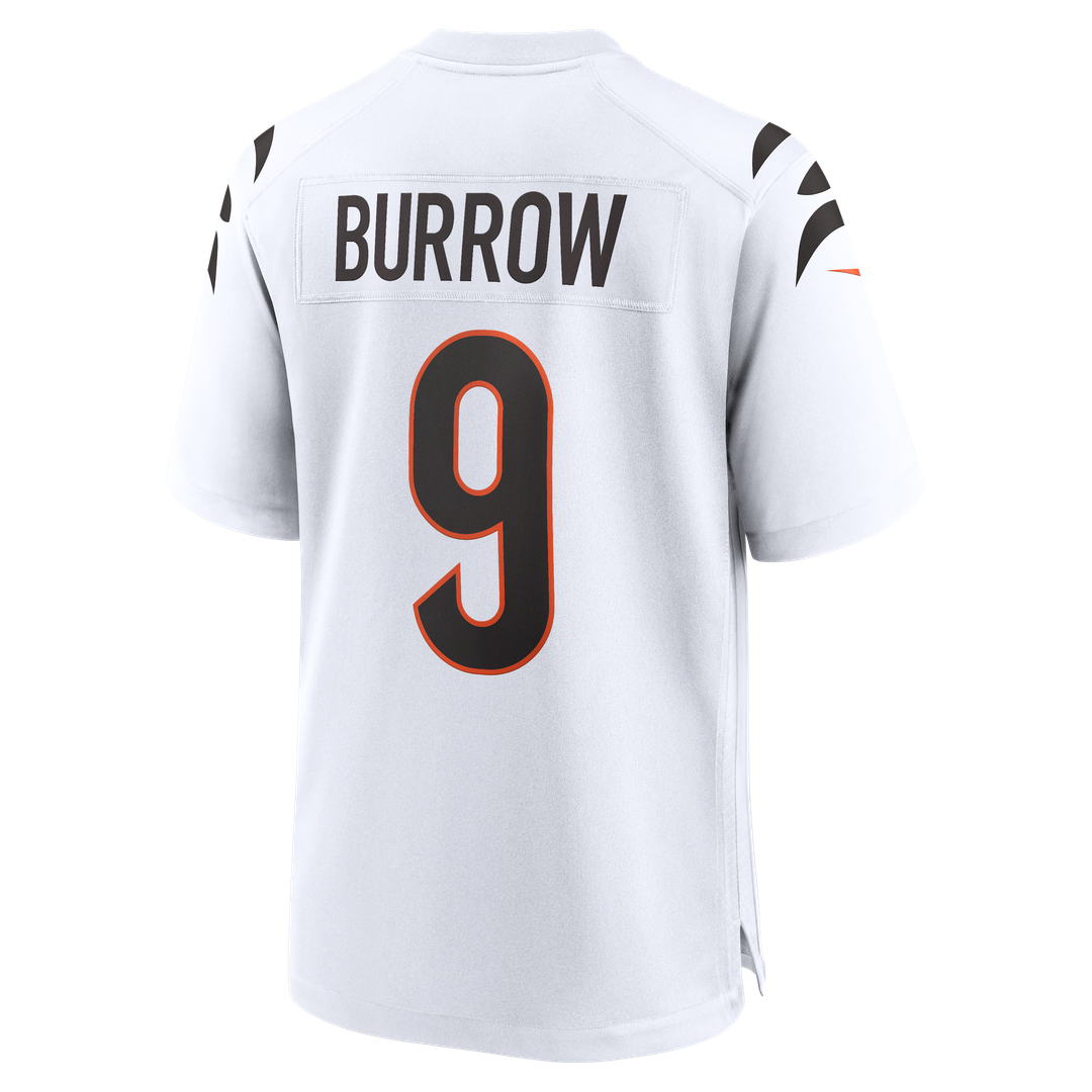 Men's Cincinnati Bengals Joe Burrow Orange Alternate Game NFL Football Jersey - view 36