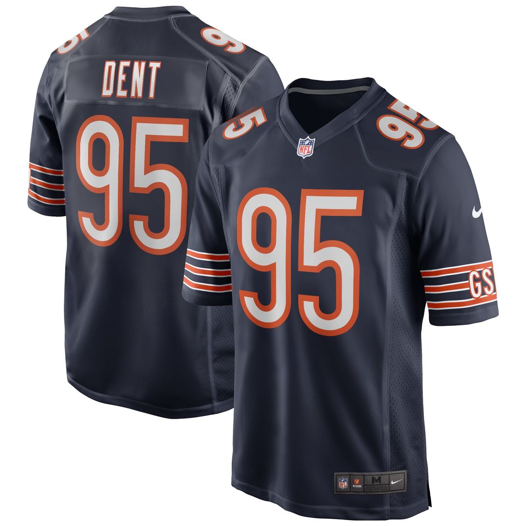 Men's Chicago Bears Richard Dent Navy Game NFL Football Jersey - view 1