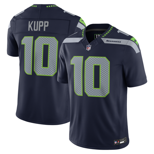 Men's Seattle Seahawks Cooper Kupp College Navy Team Stitched Limited NFL Football Jersey - view 1