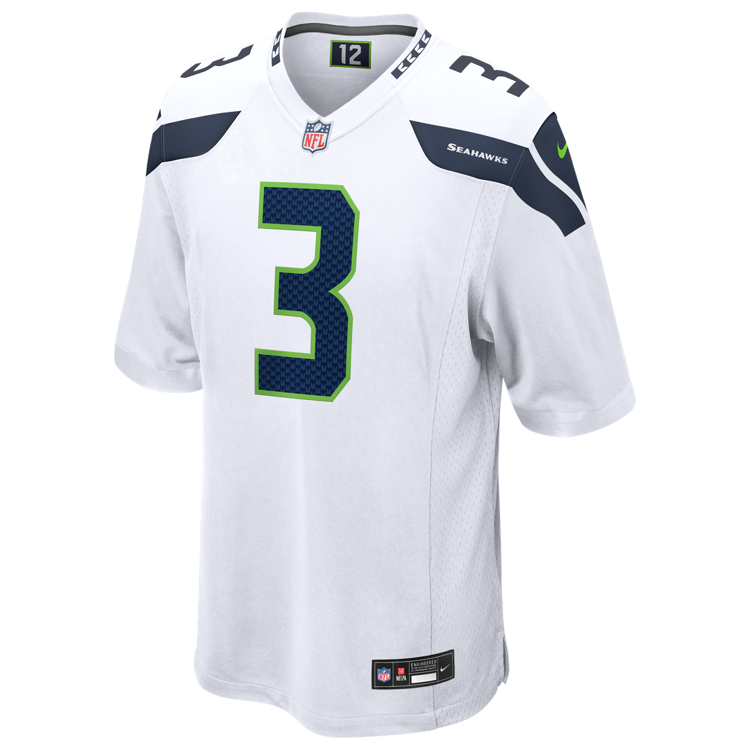 Men's Seattle Seahawks Nick Emmanwori College Navy Team Game NFL Football Jersey - view 14