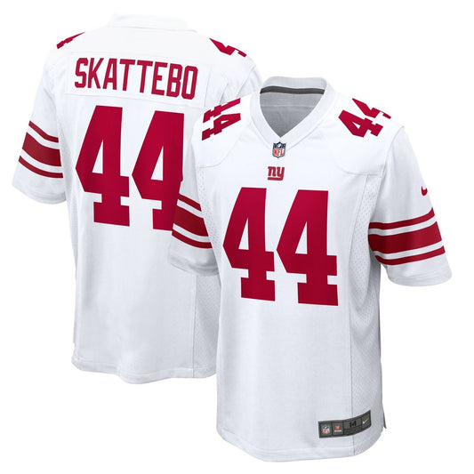 Men's New York Giants Cam Skattebo White Game NFL Football Jersey - view 1