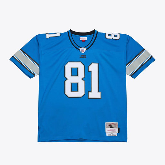 Men's Detroit Lions Calvin Johnson Blue 2007 Legacy Replica NFL Football Jersey - view 1