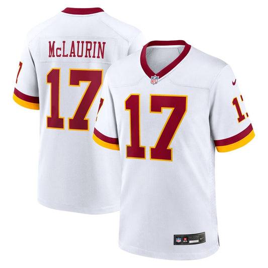 Men's Washington Commanders Terry McLaurin White Game Super Bowl Era NFL Football Jersey - view 1