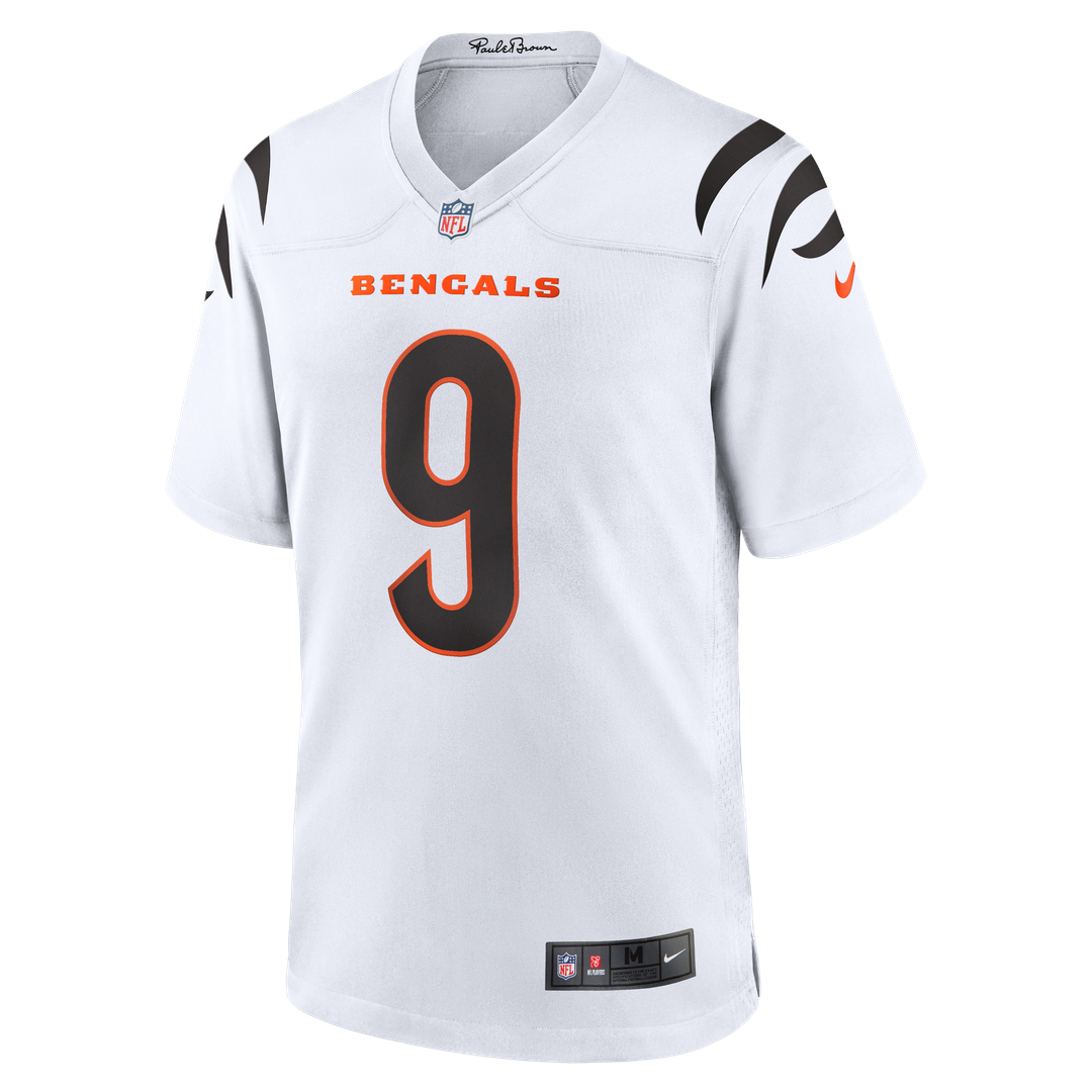 Men's Cincinnati Bengals Joe Burrow Orange Alternate Game NFL Football Jersey - view 35