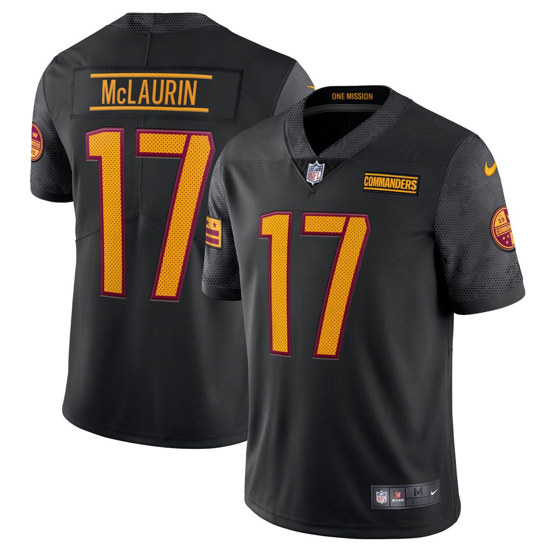 Men's Washington Commanders Terry McLaurin White Limited NFL Football Jersey - view 7
