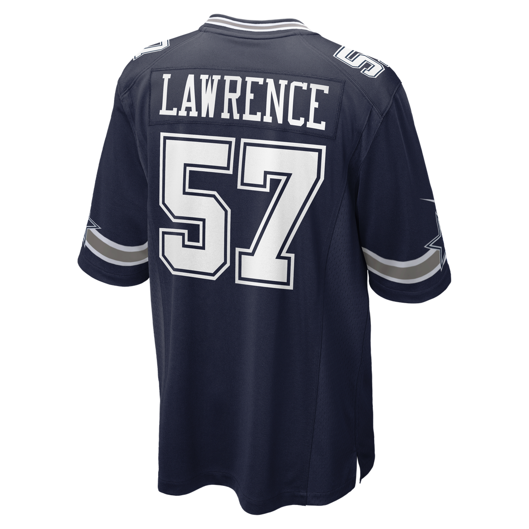 Men's Dallas Cowboys Malachi Lawrence White Game NFL Football Jersey - view 11