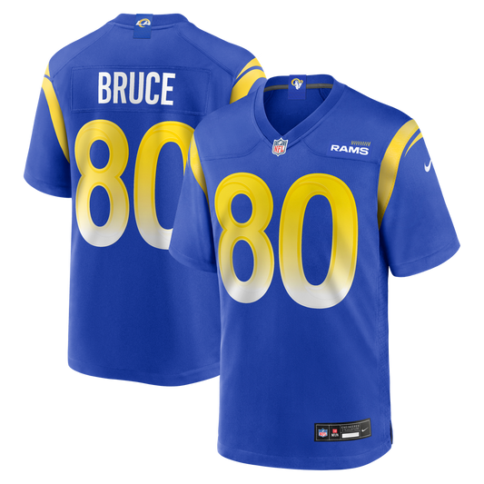 Men's Los Angeles Rams Isaac Bruce Royal Game NFL Football Jersey - view 1