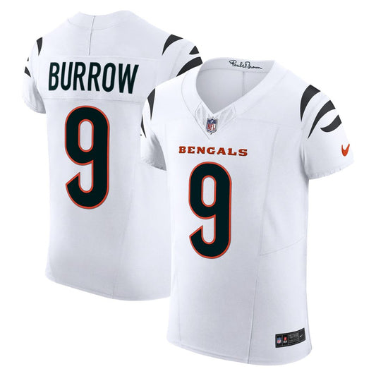 Men's Cincinnati Bengals Joe Burrow White Elite NFL Football Jersey - view 1