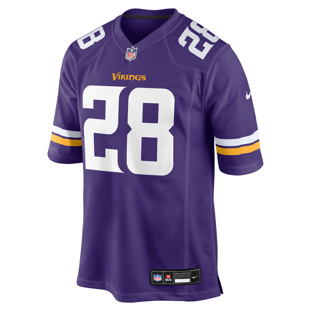 Men's Minnesota Vikings Adrian Peterson Purple Team Retired Game NFL Football Jersey - view 4