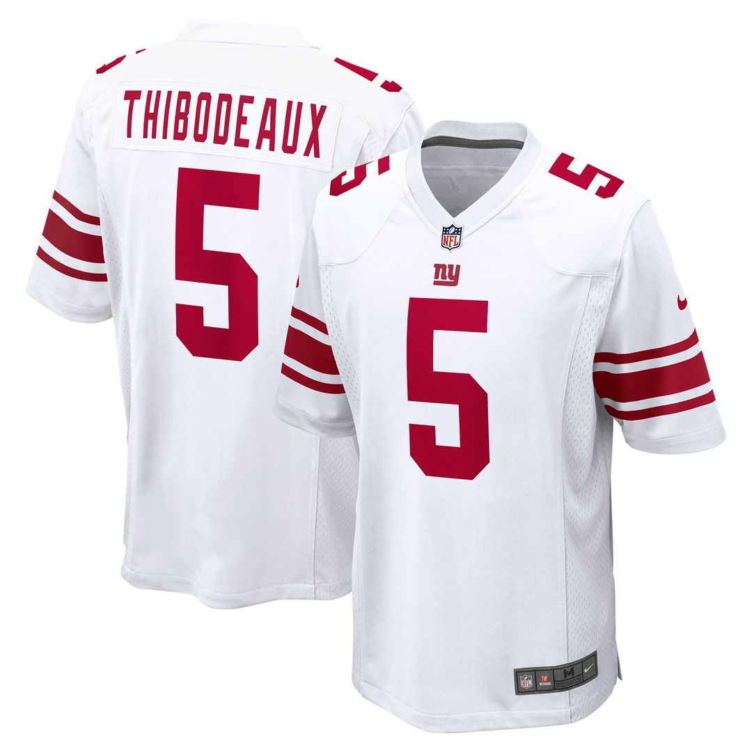 Men's New York Giants Kayvon Thibodeaux White Player Game NFL Football Jersey - view 4