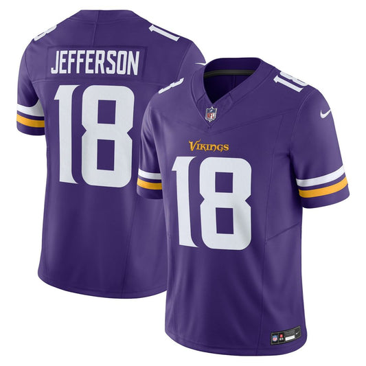Men's Minnesota Vikings Justin Jefferson Purple Limited NFL Football Jersey - view 1