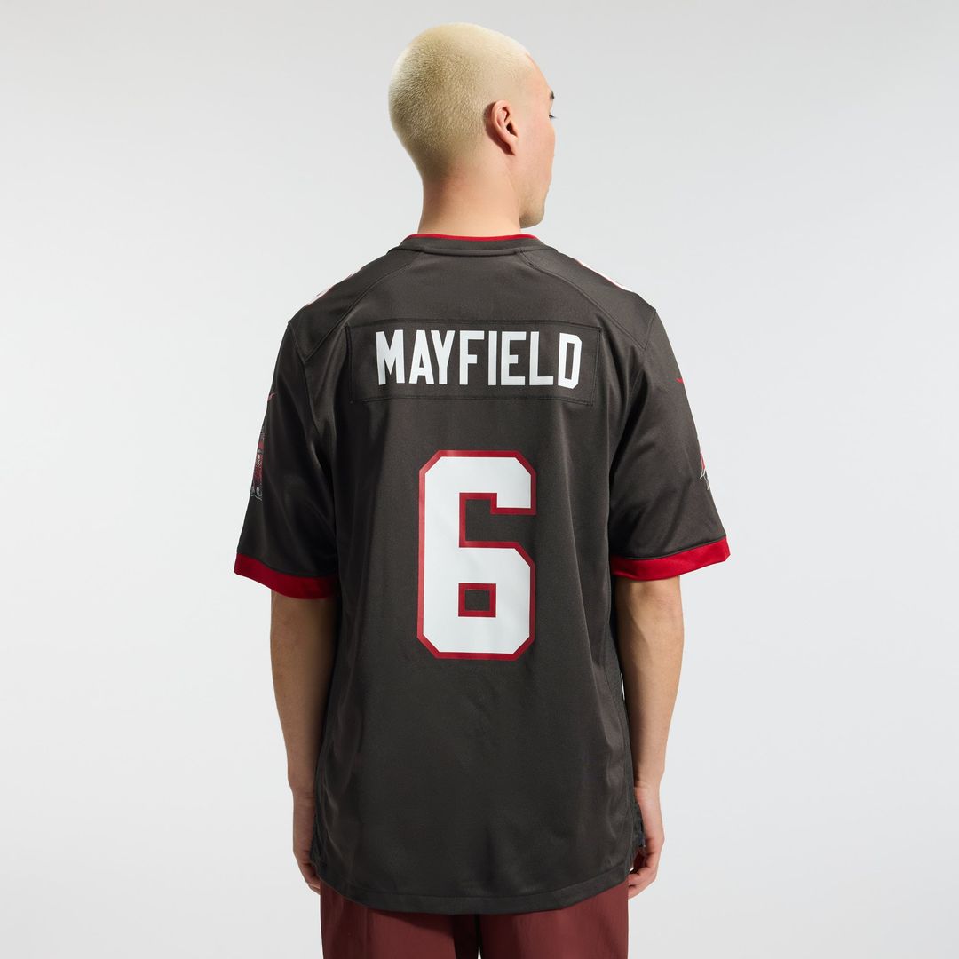 Men's Tampa Bay Buccaneers Baker Mayfield White Away Game NFL Football Jersey - view 32