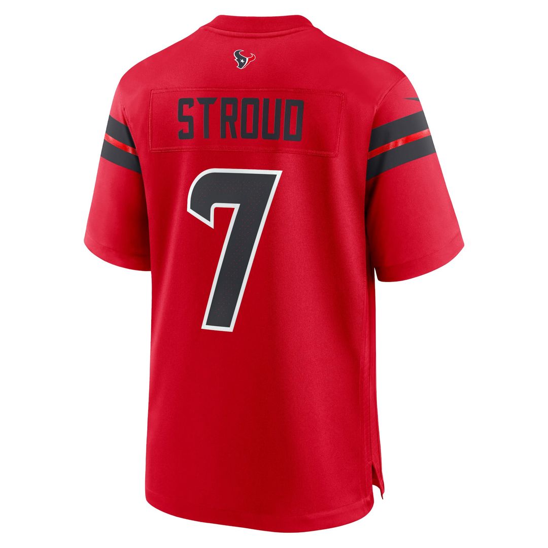 Men's Houston Texans C.J. Stroud White Game NFL Football Jersey - view 17
