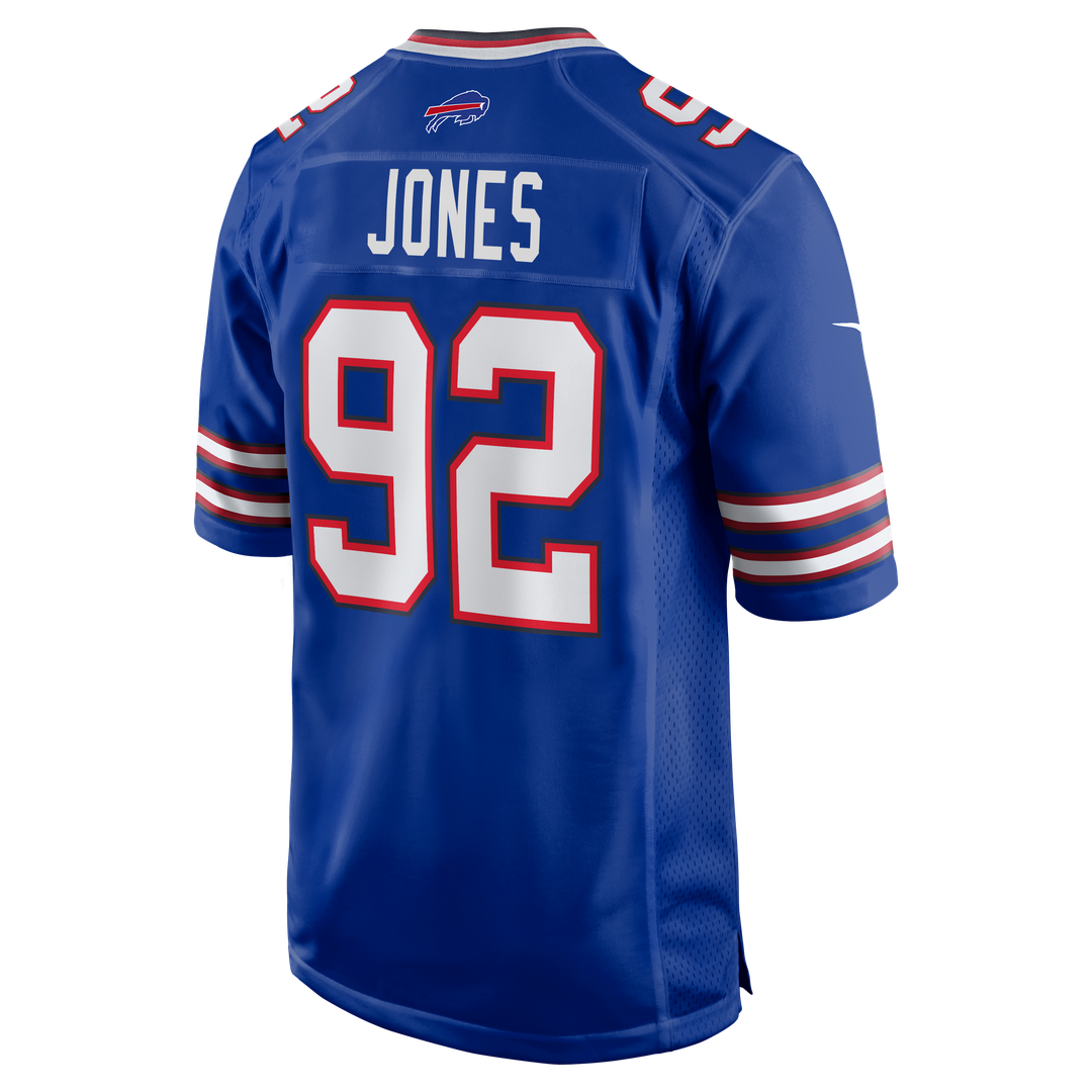 Men's Buffalo Bills DaQuan Jones Royal Game NFL Football Jersey - view 3
