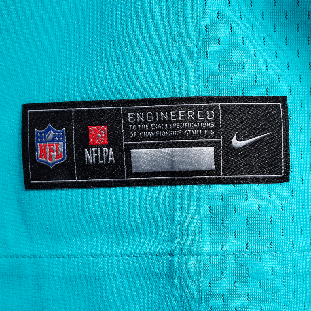 Men's Miami Dolphins Patrick Paul Aqua Game NFL Football Jersey - view 6