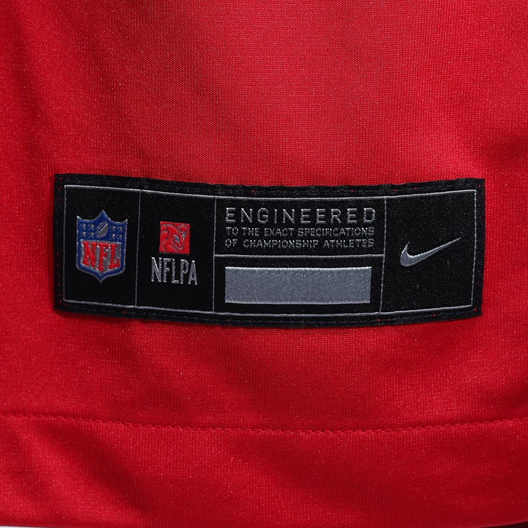 Men's San Francisco 49ers Colton McKivitz Scarlet Game NFL Football Jersey - view 6