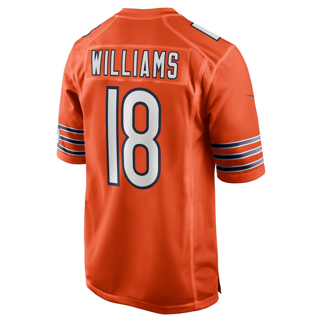 Men's Chicago Bears Caleb Williams White First Round Pick Player Game NFL Football Jersey - view 32