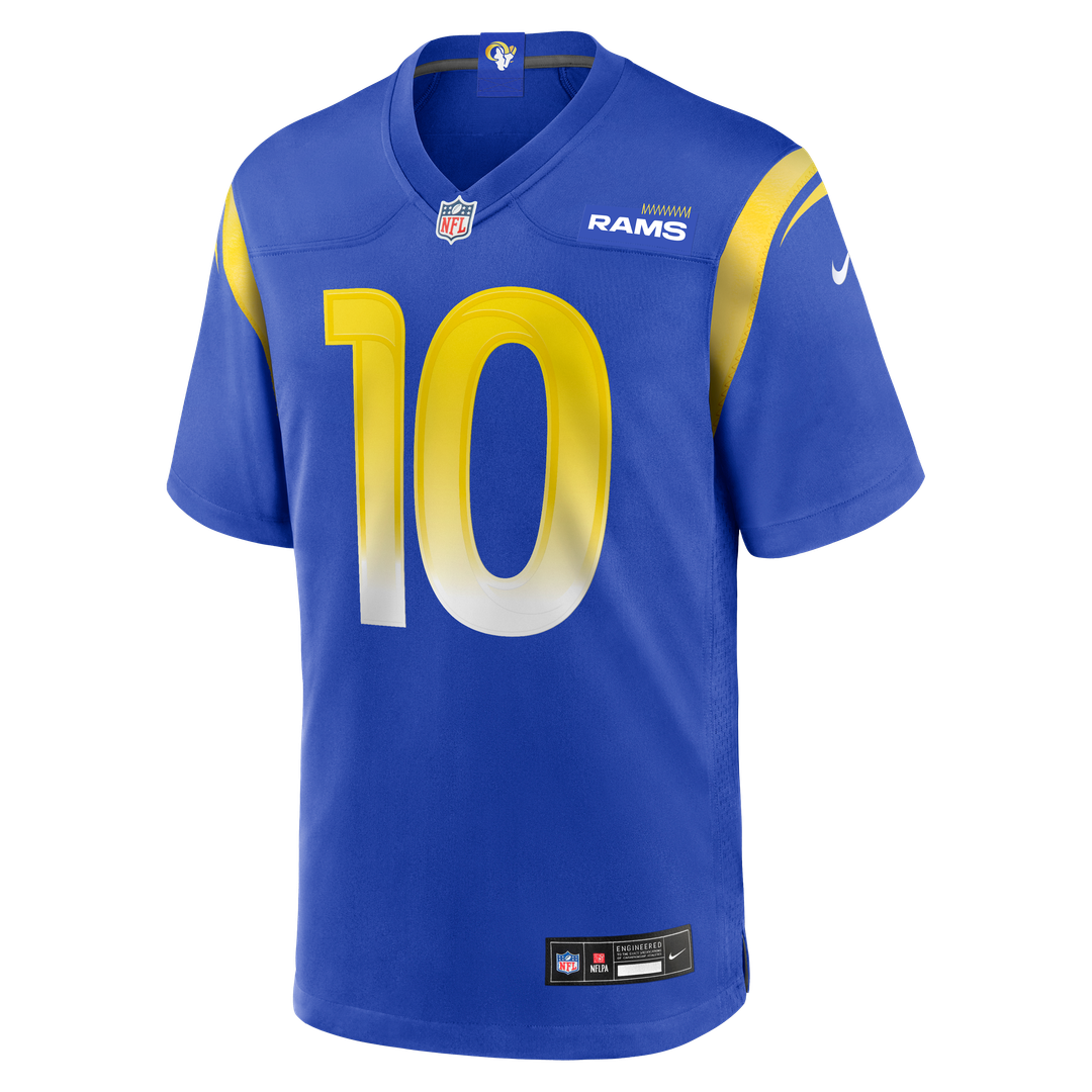 Men's Los Angeles Rams Britain Covey Royal Team Game NFL Football Jersey - view 2