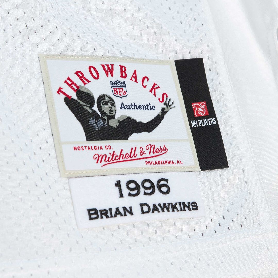 Men's Philadelphia Eagles Brian Dawkins Green 2007 Throwback NFL Football Jersey - view 21