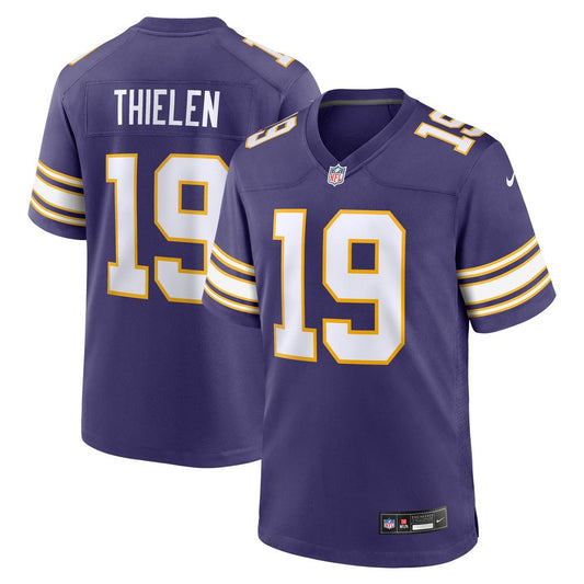 Men's Minnesota Vikings Adam Thielen Purple Alternate Game NFL Football Jersey - view 1