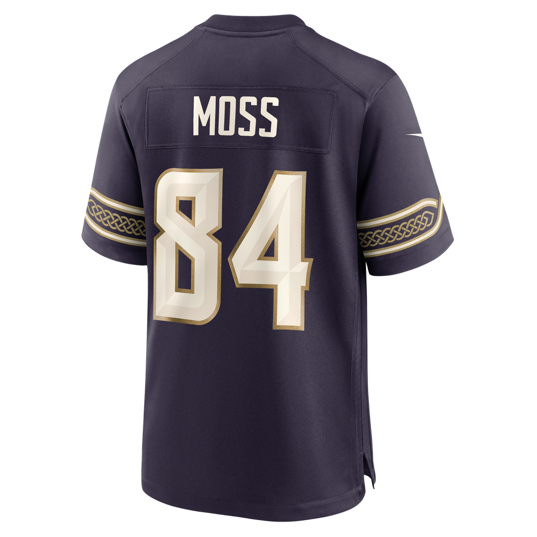 Men's Minnesota Vikings Randy Moss Purple 2026 Rivalries Collection Game NFL Football Jersey - view 8