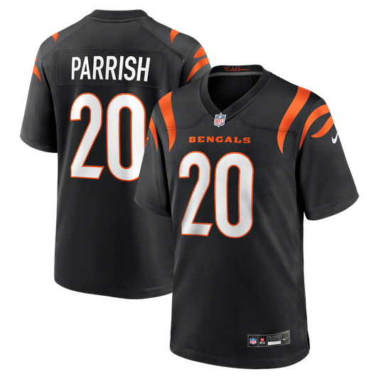 Men's Cincinnati Bengals Lemar Parrish Black Team Retired Game NFL Football Jersey - view 1